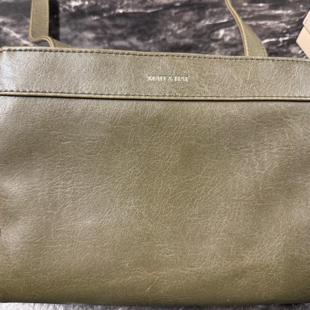 Matt & Nat Olive Green crossbody Bag